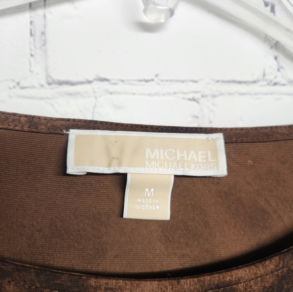 Michael Kors/ Brown Asymetrical Dress - Picture 2 of 6